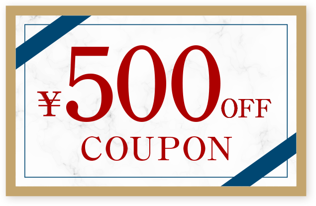 ¥500 OFF COUPON